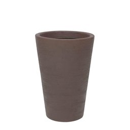 Vaso Terra Cone Fosco 38x55cm Caixa Master com 5 Unidades Antique Rusty - 1