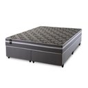 Ver imagem 5 de Conjunto Cama Box Espuma Miami Cinza King 193x203x62