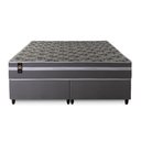 Ver imagem 6 de Conjunto Cama Box Espuma Miami Cinza King 193x203x62