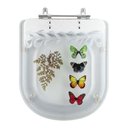 Ver imagem 1 de Tampa de Vaso Acrílico Decorado Etna Transparente para Icasa