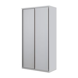 Guarda Roupa Casal Modulado 100% MDF 2 Portas de Correr 6 Gavetas Cabideiros e Prateleiras de 1,20m  - 5
