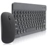 Kit Teclado e Mouse Bluetooth 5.2 Utra Fino Compatível Com Pc, iPad e Android Preto - 1