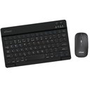 Ver imagem 2 de Kit Teclado e Mouse Bluetooth 5.2 Utra Fino Compatível Com Pc, iPad e Android Preto