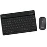 Kit Teclado e Mouse Bluetooth 5.2 Utra Fino Compatível Com Pc, iPad e Android Preto - 2
