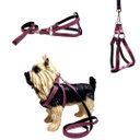 Ver imagem 2 de Coleira Peitoral Riscadinho Americano - Roxo Nº 04