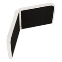 Ver imagem 5 de Cabeceira Painel Orgânico Cama Box King Size Aira 195cm Dobrável Bouclé Off White - Desk Design