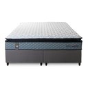 Ver imagem 6 de Conjunto Cama Box Espuma Chicago Cinza King 193x203x57