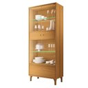 Ver imagem 2 de Cristaleira Lumina Cinamomo com Buffet Murano Off White Cinamomo - Hb Móveis