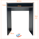 Ver imagem 3 de Cantinho do Café Mesa de Apoio Aparador Recepção Preto Cód.702