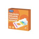 Ver imagem 4 de Colchão Boia Piscina Inflável Fashion Lounge Mor