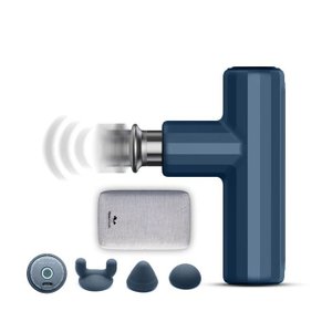 Massageador Elétrico Pistola Mini Deep Therapy - Relaxmedic Cor Azul