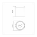 Ver imagem 2 de Pote Tramontina Cucina em Aço Inox para Mantimentos com Tampa Plastica 18,5 cm 5,2 L