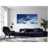 Quadro Decorativo Avião Aviação Céu em Tecido Canvas 130x60 - 5