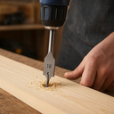 Ver imagem 6 de Jogo 6 Brocas Chatas para Madeira Aço Carbono 10 a 25mm Bomvink