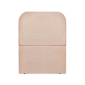 Cabeceira Estofada Solteiro Alana 90cm Linho Rose