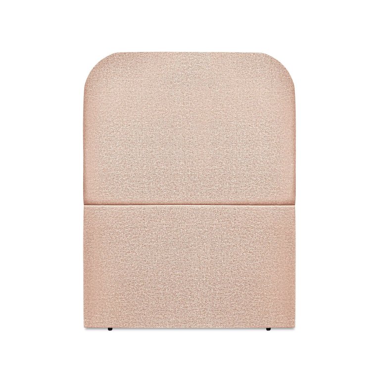 Cabeceira Estofada Solteiro Alana 90cm Linho Rose Cabeceira Estofada Solteiro Alana 90cm Linho Rose