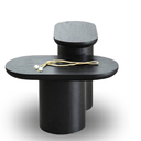 Ver imagem 2 de Jogo Mesa de Centro Domino em Ébano Modelar Art