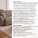 Ver imagem 4 de Sofá Retrátil 4 Lugares Linho Marrom 270cm Cancún