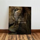 Ver imagem 3 de Kit 3 Quadro Leão de Judá Gospel Cristã Jesus Mdf Tratado 40x28cm