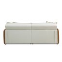 Ver imagem 6 de Sofá Cama Sala de Estar Bipartido Elétrico 250cm Retrátil com Almofadas Caixa Zero Dalton Veludo Beg