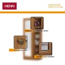Ver imagem 5 de Sapateira Duetto 01 Porta Espelho D182 Cinamomo - Henn