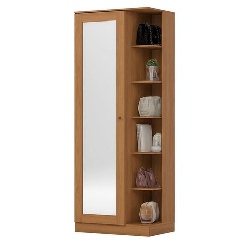 Sapateira Duetto 01 Porta Espelho D182 Cinamomo - Henn