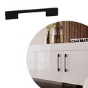 Ver imagem 1 de Puxador Gavi Il 1750 - Preto - 160/192mm
