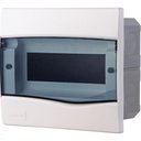 Ver imagem 1 de Quadro de Distribuição de Embutir 9 Din ou 6 Nema Tramontina com Porta Transparente Tramontina