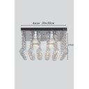 Ver imagem 5 de Lustre Moderno Chuva De Cristais K9 Para Quarto