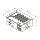 Ver imagem 5 de CHURRASQUEIRA GRILL TOP CHEF DE EMBUTIR INOX