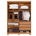 Ver imagem 2 de Guarda Roupa New Master 4 Portas Benetil Cinamomo