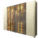 Ver imagem 4 de Guarda Roupa Casal Reflecta Led Innova Off White - Gelius