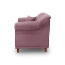 Ver imagem 3 de Poltrona Decorativa C/1 Almofada Veludo Uva