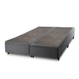 Base Box Baú Queen Size Prince Sued 0,79x1,97x0,41 - 1