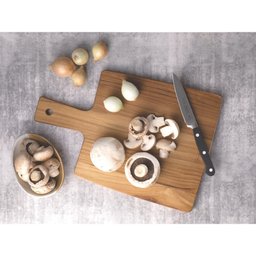 FSC Tábua Retangular Tramontina Kitchen em Madeira Teca com Cabo 34x23 cm Tramontina - 2