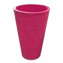 Ver imagem 1 de Vaso Planta 75x50 Redondo Cônico Polietileno - ROSA 022