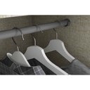Ver imagem 7 de Guarda Roupa Casal 3 Portas e 2 Gavetas Açaí Da133 Branco - Henn