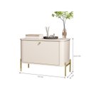 Ver imagem 4 de Mesa de Cabeceira Serra Clara Off White Dourado