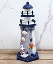 Ver imagem 3 de Decoração Farol Marítimo Enfeite Casa Náutica Praia de 27cm