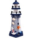 Ver imagem 4 de Decoração Farol Marítimo Enfeite Casa Náutica Praia de 27cm