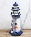 Ver imagem 2 de Decoração Farol Marítimo Enfeite Casa Náutica Praia de 27cm