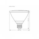 Ver imagem 2 de Lâmpada Led Taschibra Par 30 E27 Ip65 Dimerizavel Bivolt 2700k Luz Quente