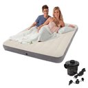 Ver imagem 2 de Colchão Inflável Casal Dura Beam Fiber Tech com Bomba Elétrica 220v Intex