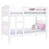 Cama Beliche Solteiro MDF Branco Perola Fênix - 3
