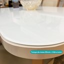 Ver imagem 4 de Mesa de Jantar 4 Lugares Retangular 1,19m 1602 Carraro Off White com Gelo