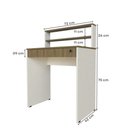 Ver imagem 4 de Escrivaninha Vib com 1 Gaveta 720*420*750mm