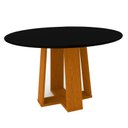Ver imagem 1 de Mesa de Jantar Isabela 135x135cm Ype/preto