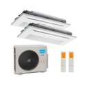 Ver imagem 1 de Ar Condicionado Multi-split Inverter 18.000 Btu Cassete 1 Via (2x Evap 12.000) Qf 220v R-410 38mbmba