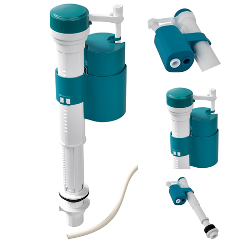 Torre de Entrada Universal com Boia para Caixa Acoplada