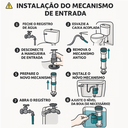 Ver imagem 3 de Torre de Entrada Universal com Boia para Caixa Acoplada